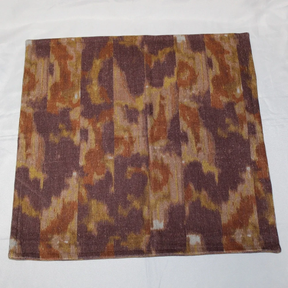 West Elm Tie Dye Textured Pillow Cover.